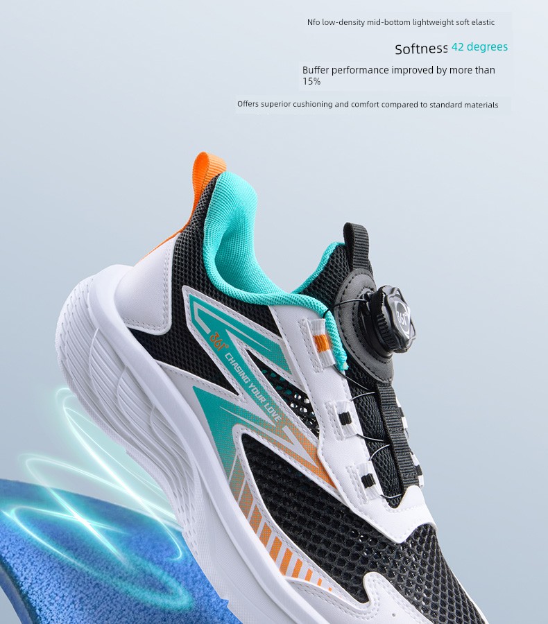 361 Degree Kidsren's Shoes, Kidsren's Running Shoes, Summer New Style Breathable Large Mesh Boys' Shoes, Youth Boys' Sports Shoes — 6
