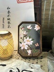 Cloisonné Enamel Tea Tray Painting DIY Handmade Material Kit Complete Set of Intangible Cultural Heritage Cloisonné Cr
