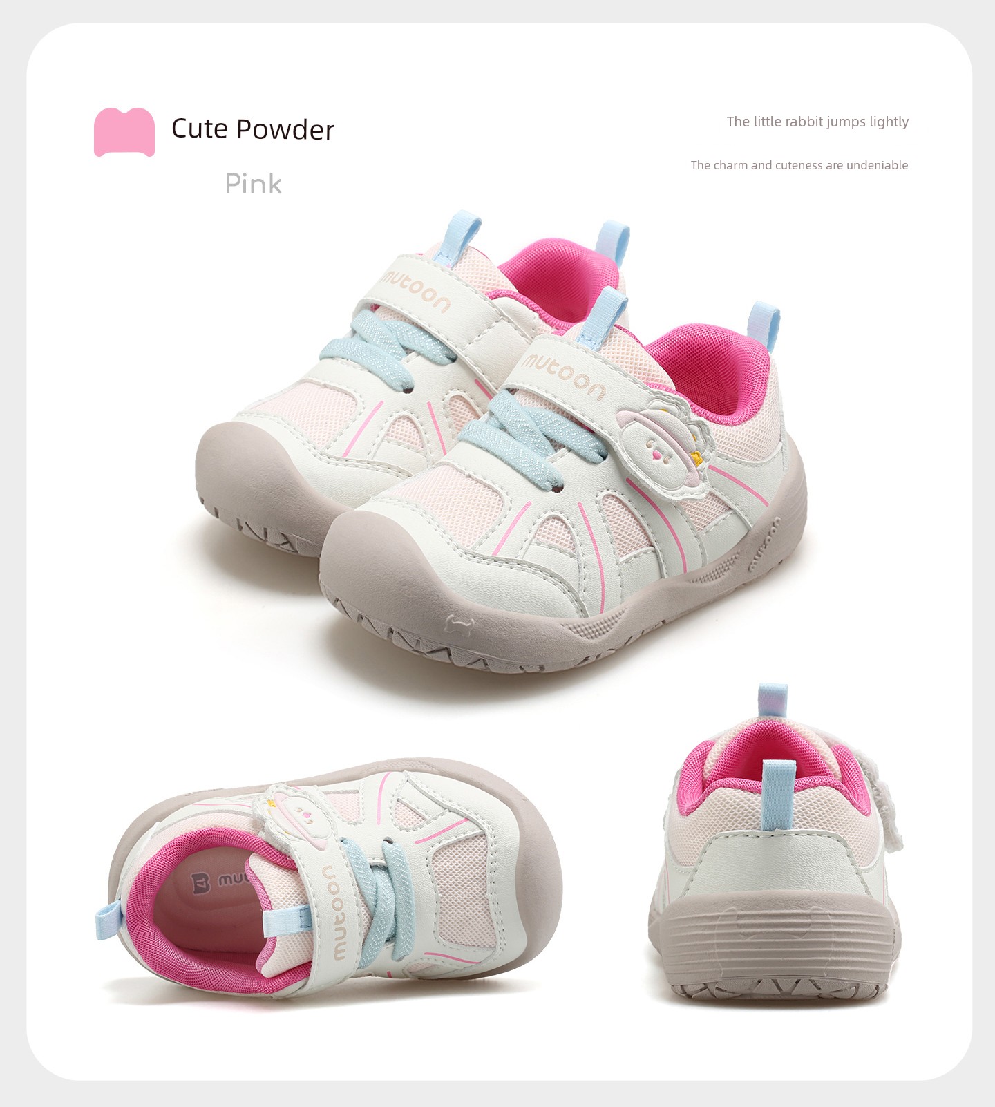 Toddler Shoes with Cute Little Paw Design, Stable and Protective Baby Shoes for Girls, New Soft-Soled Children's Shoes for Boys, Autumn 2026 Collection — 37