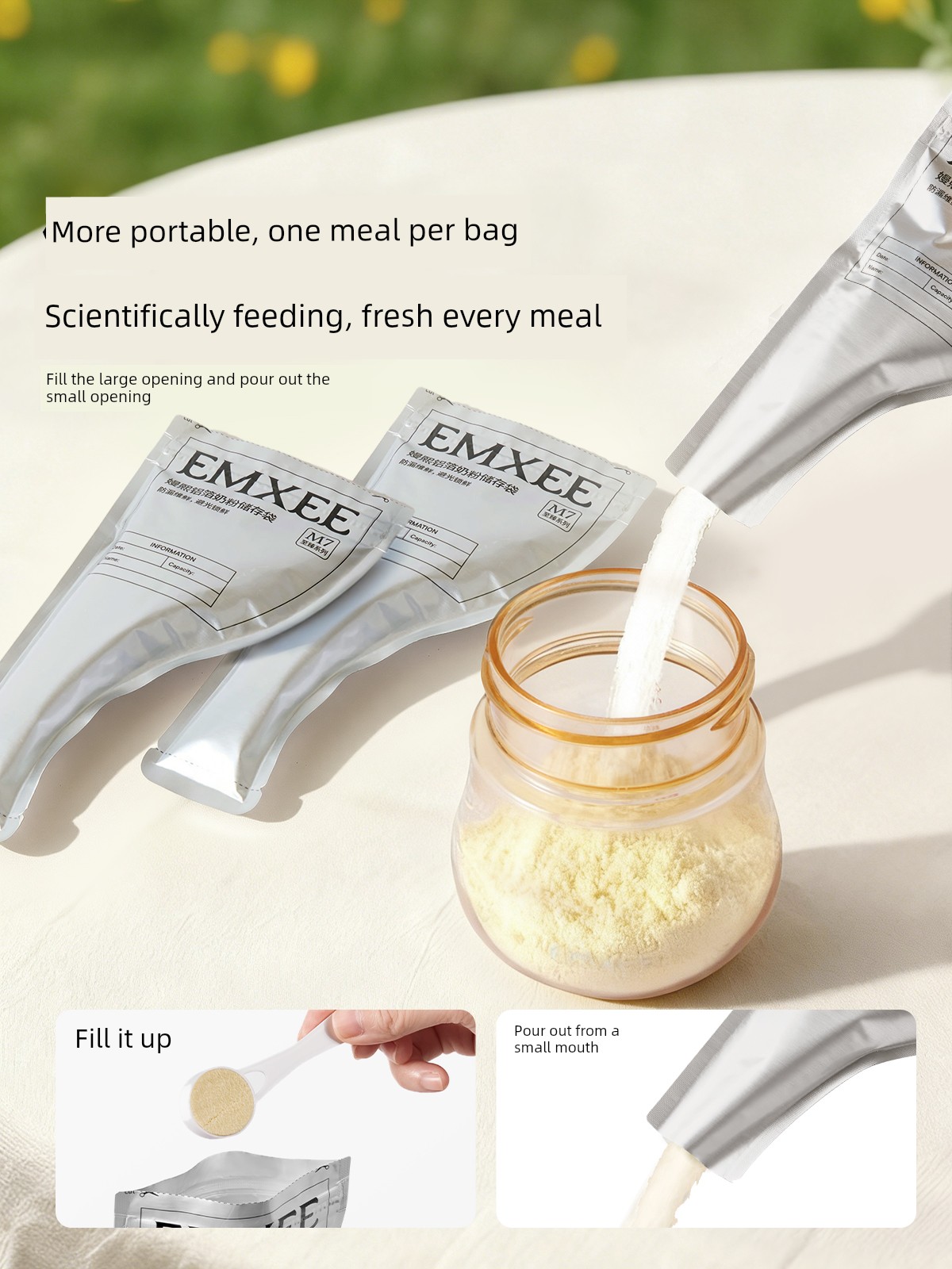 Qianxi Portable Disposable Breast Milk Freshness Protection Package Milk Powder — 3