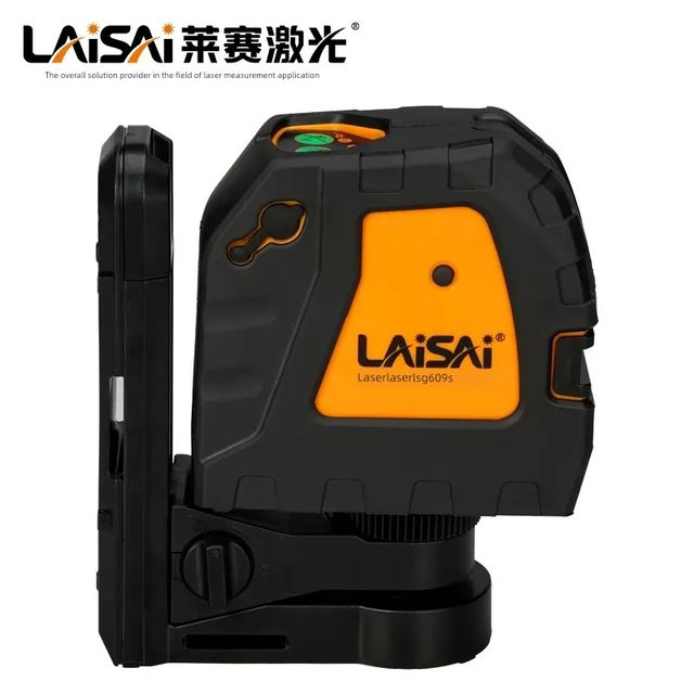 莱赛带磁铁防摔2线可打斜线激光水平仪高精度LSG609S红外线脚手架