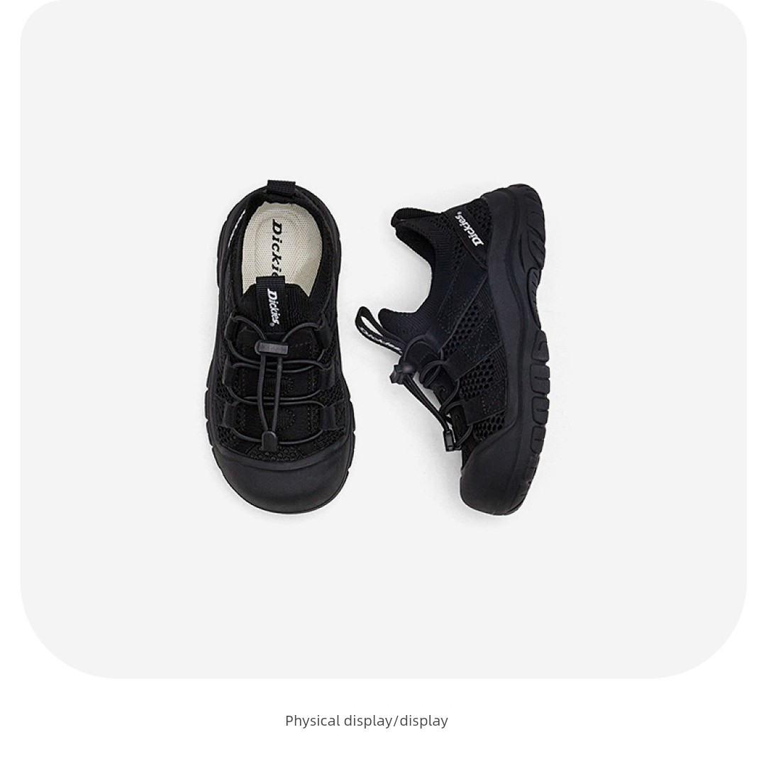 Dickies Medium and Large Children's Sports Shoes for Boys and Girls 2026 Summer New Mesh Breathable Kidsren's Versatile Sandals — 12