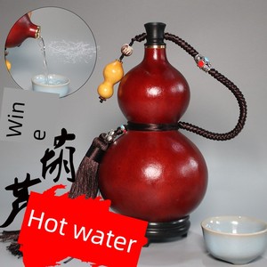 Antique Hot Water Portable Natural Decoration Wine Gourd