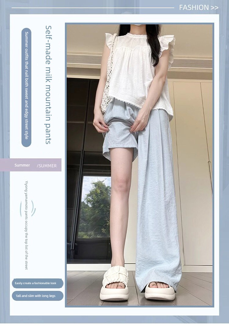 Maternity Pants Made of Milk Silk, Suitable for Spring, Autumn, and Summer 2026, New Style That Doesn'T Squeeze the Belly during Pregnancy, Adjustable, — 2