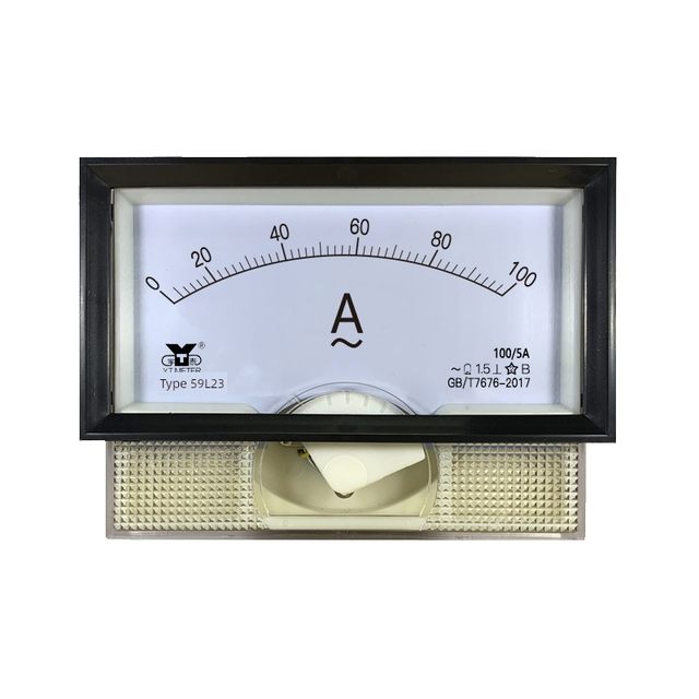 59L23-A AC ammeter 30/50/75/100/200/300/400/5A pointer transformer 59L19