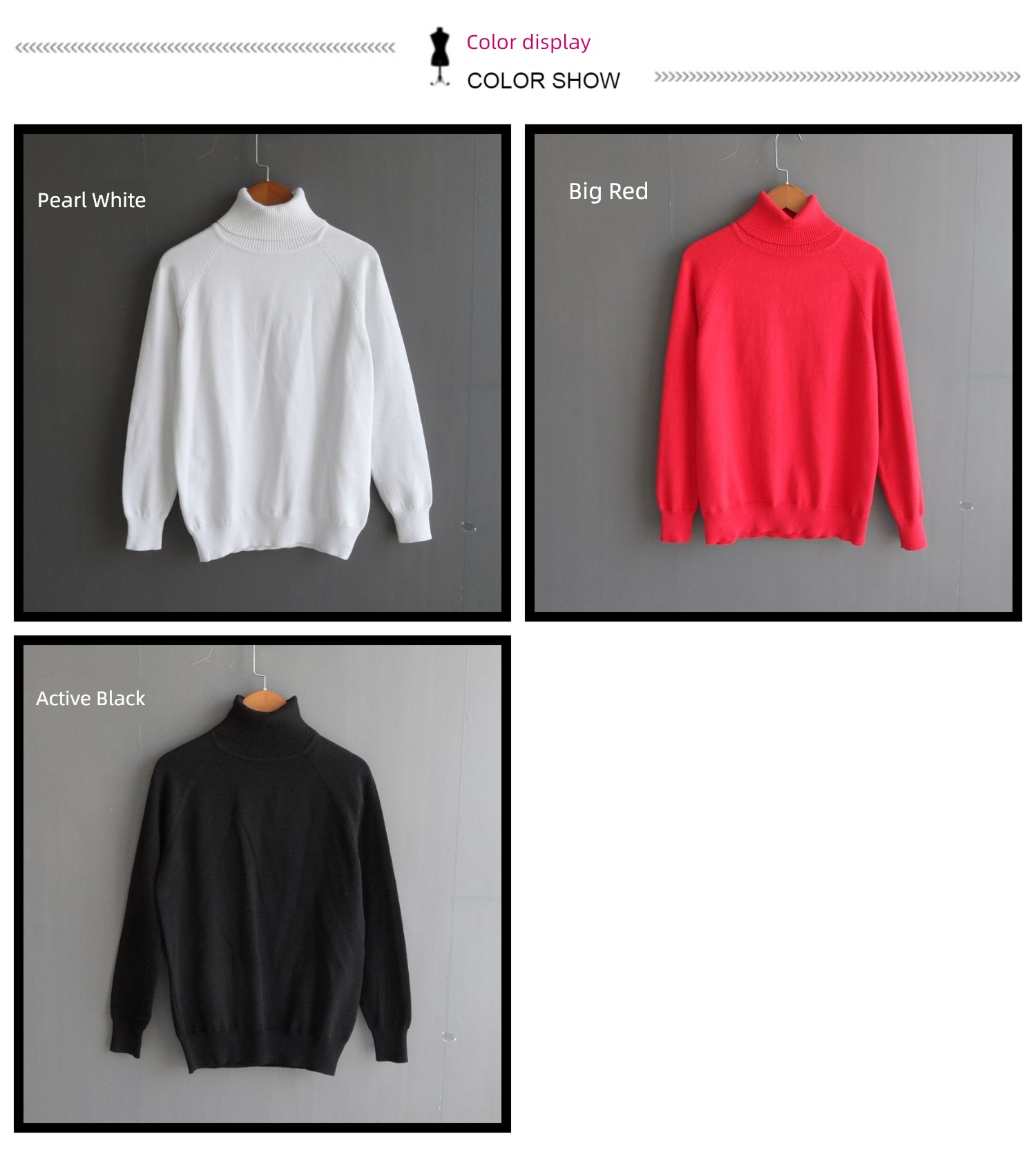 preferential Autumn and winter pure cotton Straight cylinder High collar raglan sleeve Thread clothes