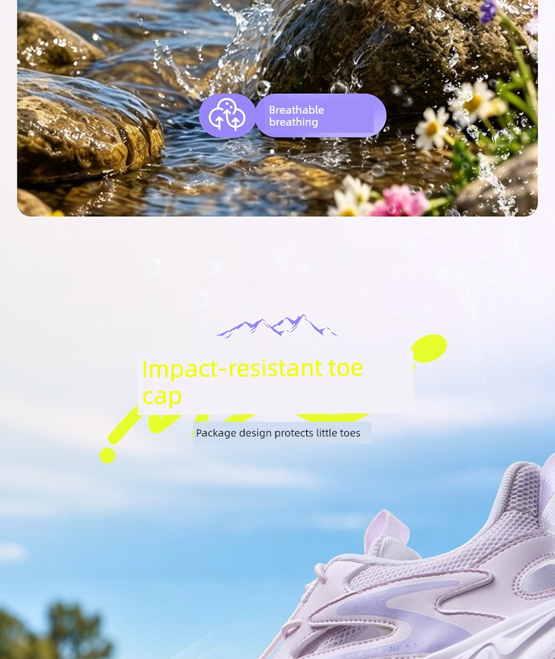 361 Kidsren's Shoes, Girls' Sandals, Kidsren's Hiking Shoes, Sports Shoes, 2026 Summer New Style, Girls' Outdoor Shoes — 10