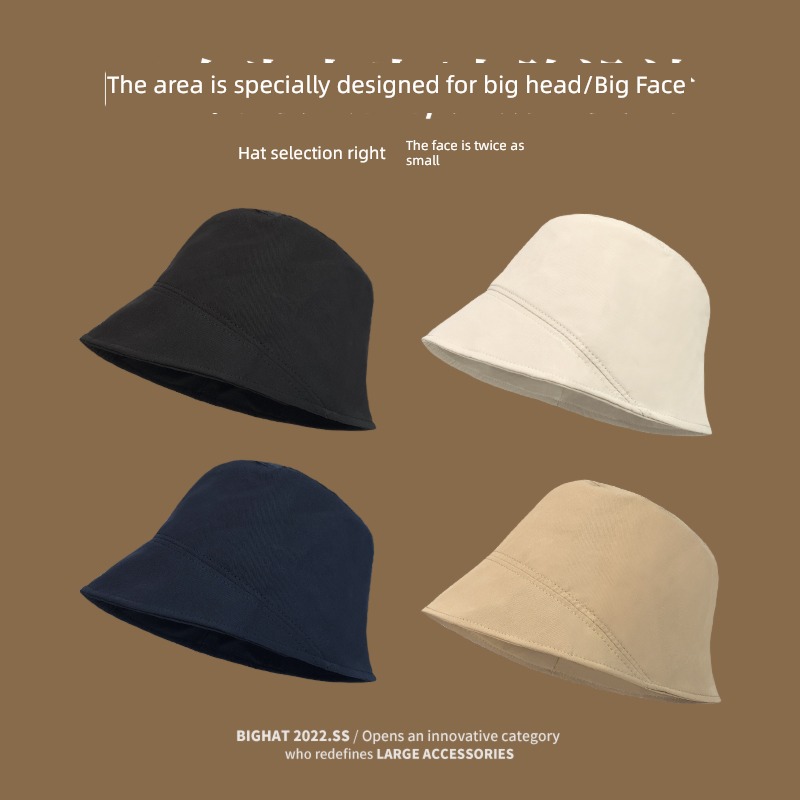 Big head star female Autumn and winter solar system Advanced sense Hat