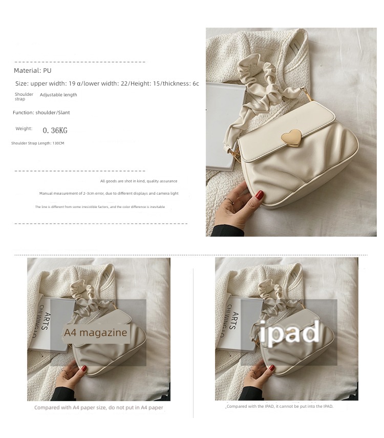 Minority Superfire summer fold Advanced sense Cloud bag