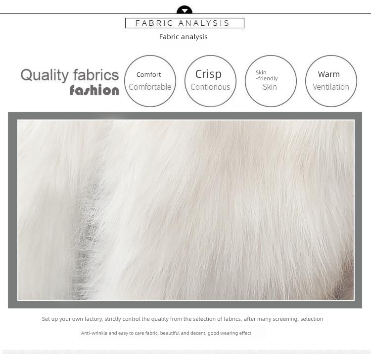 2022 Autumn and winter new pattern Imitation Mink hair have cash less than that is registered in the accounts young Korean version Internet celebrity Fox  leather and fur loose coat female early autumn jacket