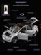 1 24 Tesla model Y car simulation alloy UEO Y car model gift ornament boy toy car