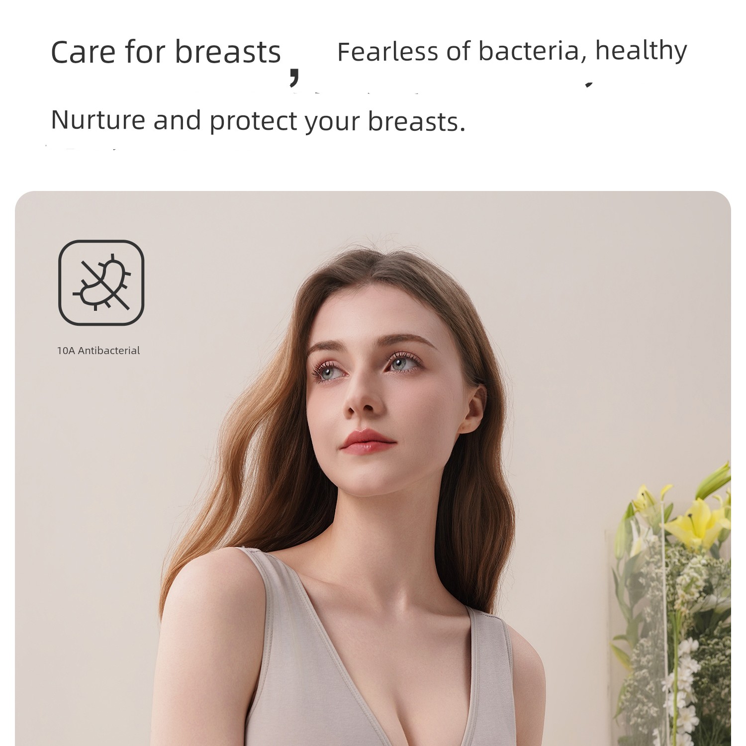 Pure Cotton Nursing Bra, Sleep-Friendly Maternity Bra, Vest-Style Postpartum Breastfeeding Bra, Suitable for Sleeping, Anti-Sagging, Thin Style — 23