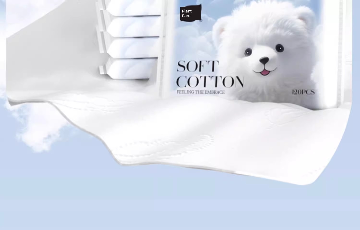 Plant-Based Cloud Soft Towel Cream Paper, Specially Developed for Newborns, Moisturizing Soft Tissue, Baby Facial Tissue, Ultra-Soft Tissue Paper — 23