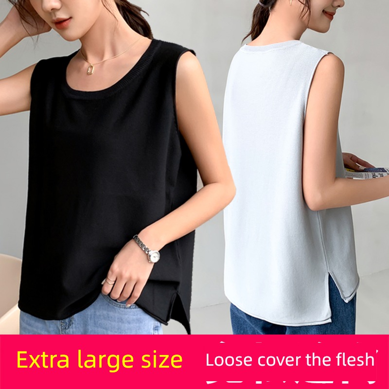 easy Cover your stomach knitting jacket T-shirt camisole vest