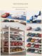 Toy car storage artifact parking lot shelf garage model scene car space display cabinet children's storage box