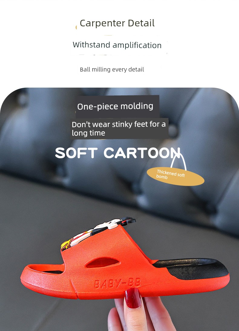 2025 New Arrival Nezha Slippers AO C Slippers Kids Summer Home Soft Bottom Non Slip Baby Summer Slippers Boys and Girls — 5