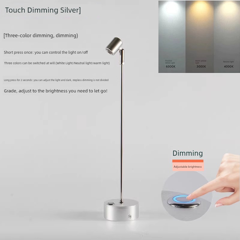 Led Hand-Made Model Gold Jewelry Desktop Small Spotlight