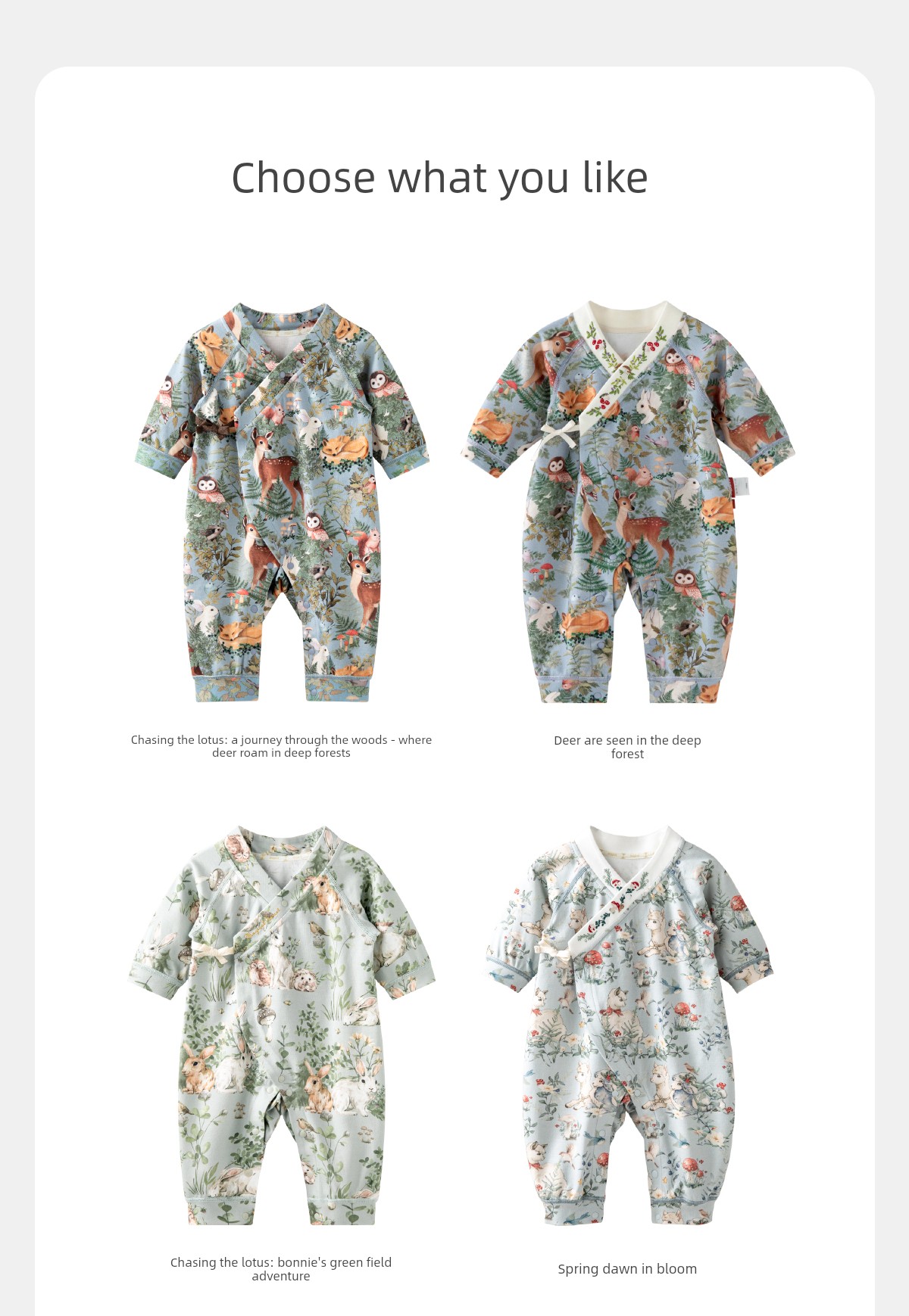 [Lin Shenshi Saw Lu] Aqpa AIPA Newborn Baby Clothes Jumpsuit Romper Pure Cotton Spring & Fall Baby Going out Clothes — 25