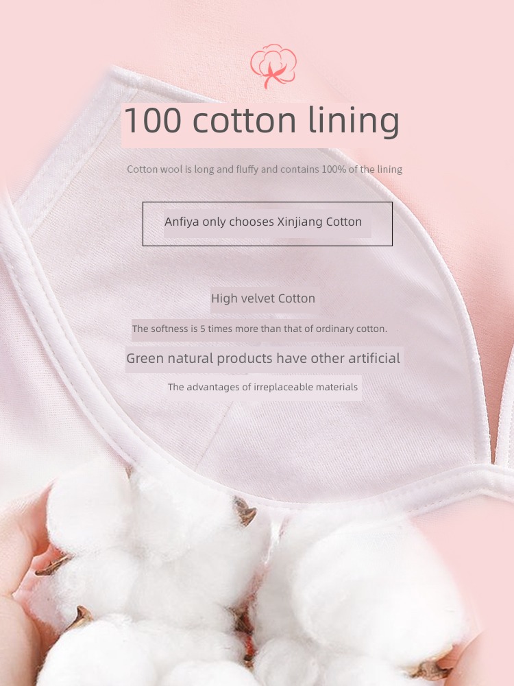 motion junior high school student Thin money Cotton girl Underwear