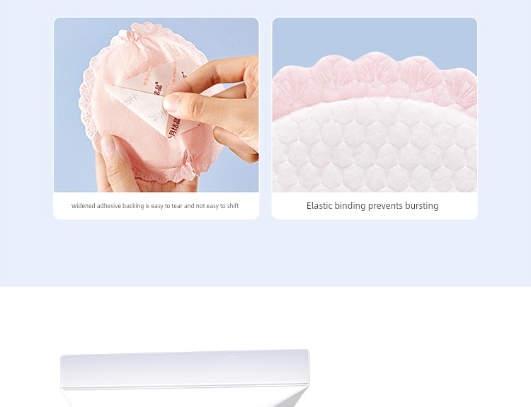 October Crystal Anti-Leakage Breast Pads Disposable Ultra-Thin Maternity Nursing Postpartum Leak-Proof Breast Pads Breathable for Autumn — 13
