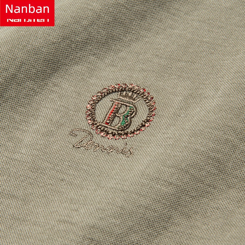 NGGGN man Chinese style Half sleeve Solid color flax
