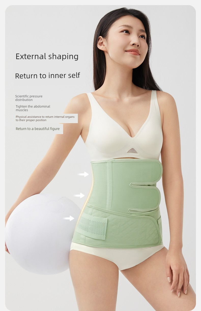October Crystal Postpartum Abdominal Belt for Pregnant and Postpartum Women, Special for Natural Birth and C-Section, Thin Waist and Abdominal Belt for — 9