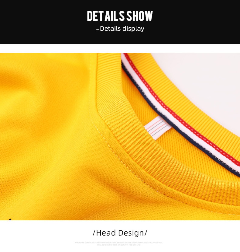 male tide ins Spring and Autumn Condom black Round neck Sweater