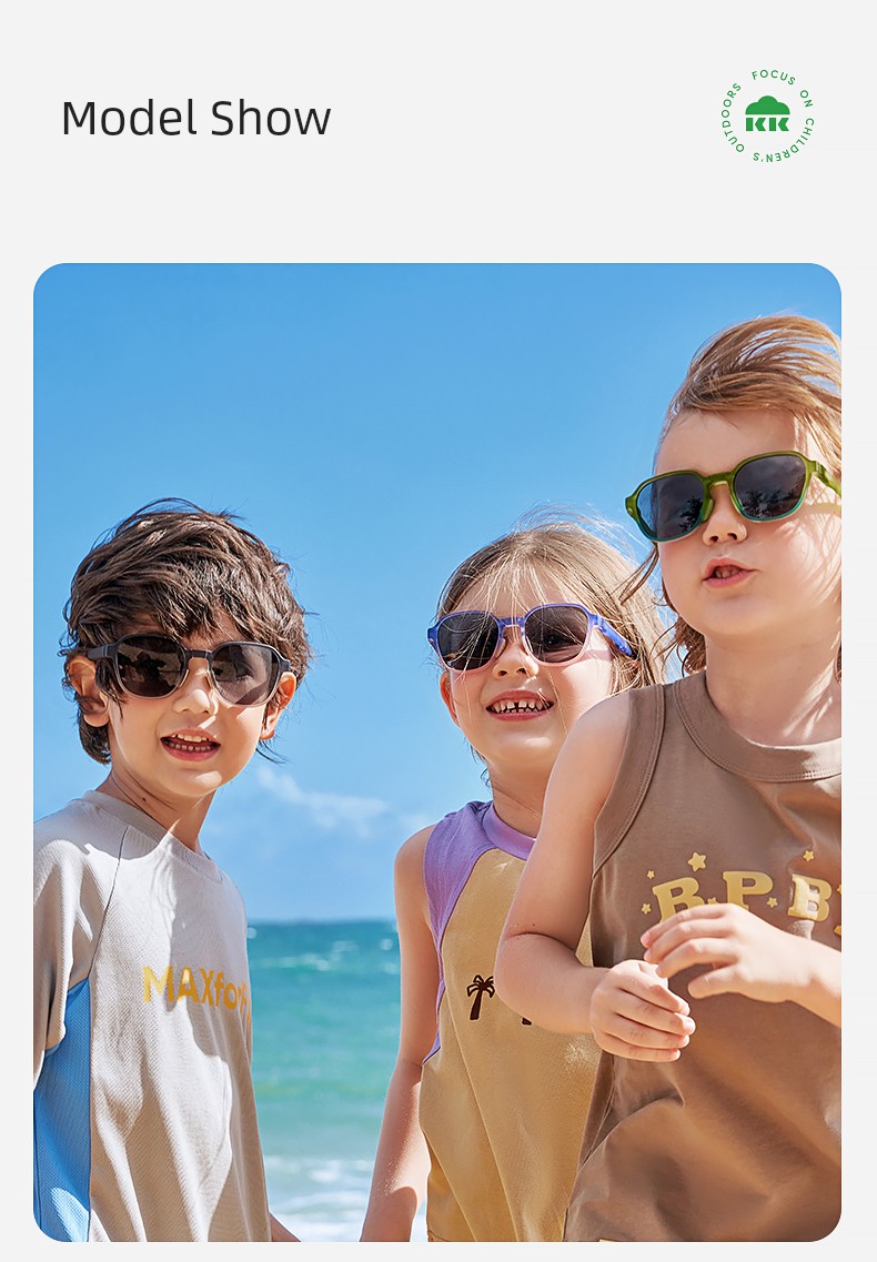 Foldable Sunscreen for Boys Baby Girl Polarized Sunglasses — 39