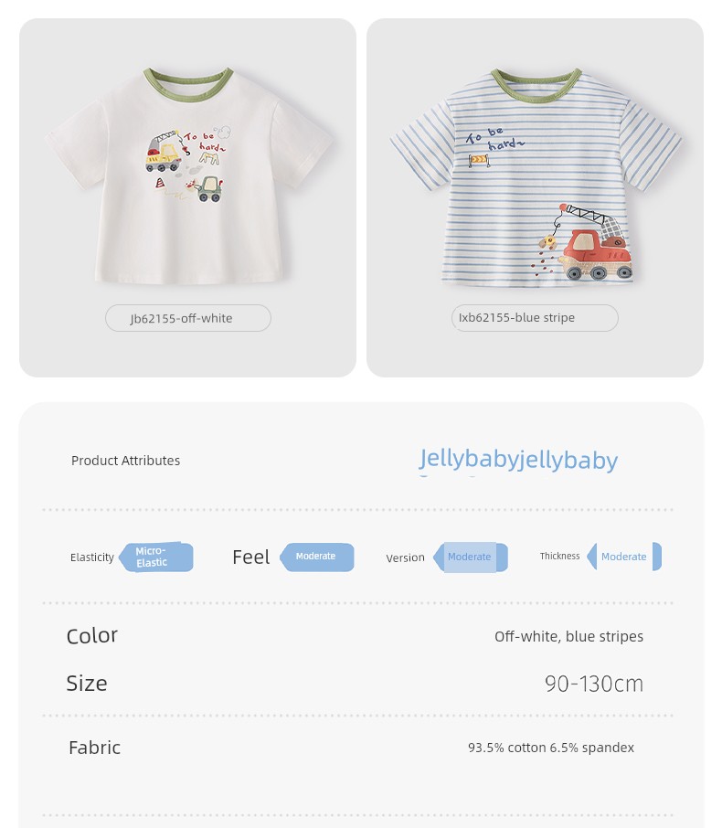 [Clearance Sale: 29.9 Yuan for Any Item] Jellybaby Children's Clothing for Ages 0-8, Summer Styles for Boys and Girls — 73
