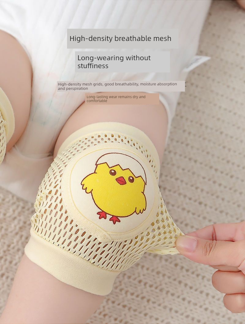 Baby Knee Pads for Crawling, Infant Knee Protectors, Children's Anti-Fall Crawling Gear, Toddler Learning Crawling Elbow Pads, Summer Thin Version — 5