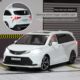 Toyota Senna alloy car model Grevia business mpv simulation car ornament children boy toy car
