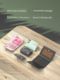 Business card bag ID storage bag men's 2025 new three-fold wallet anti-demagnetization card case driver's license bag two-in-one