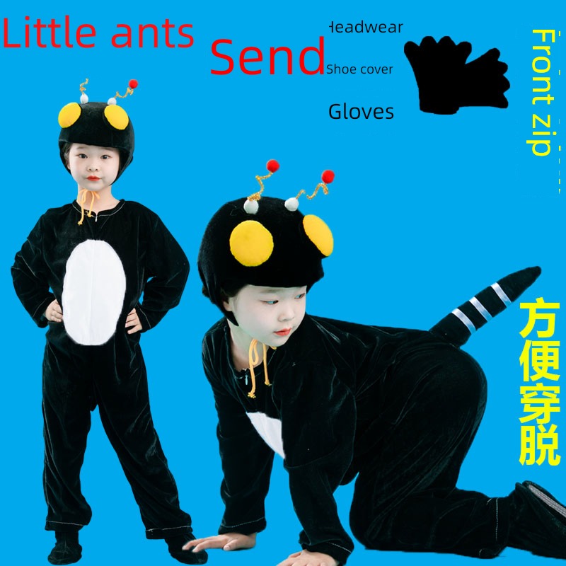 Ants animal cross the river modern drama stage Cartoon costume