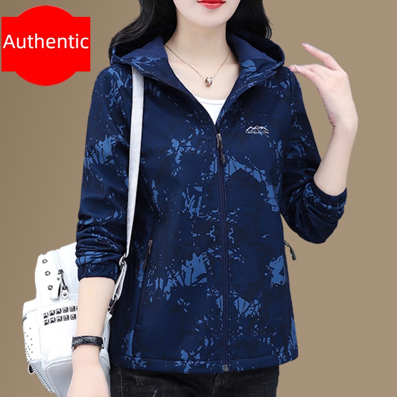 Spring, autumn and winter middle age mom leisure time pizex short coat