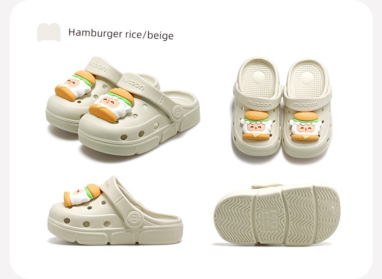 Children's Slippers for Boys, New Summer Style with Plant Essential Oils, Cartoon Clogs for Girls, Kids' Bath Indoor Shoes — 32