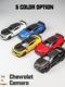 Bumblebee Camaro sports car alloy car model 1 32 gold steel deformation toy car ornament simulation car model