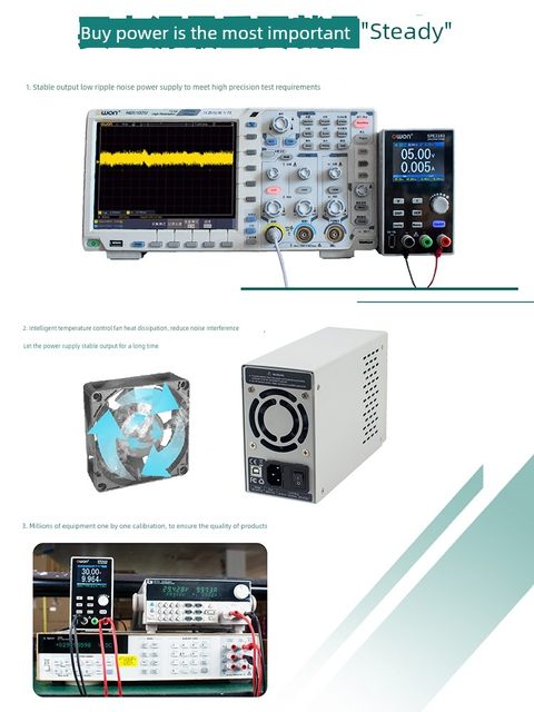 OWON programmable DC power supply SPE voltage-regulated adjustable 150W-500W maintenance switch power supply constant voltage constant current new