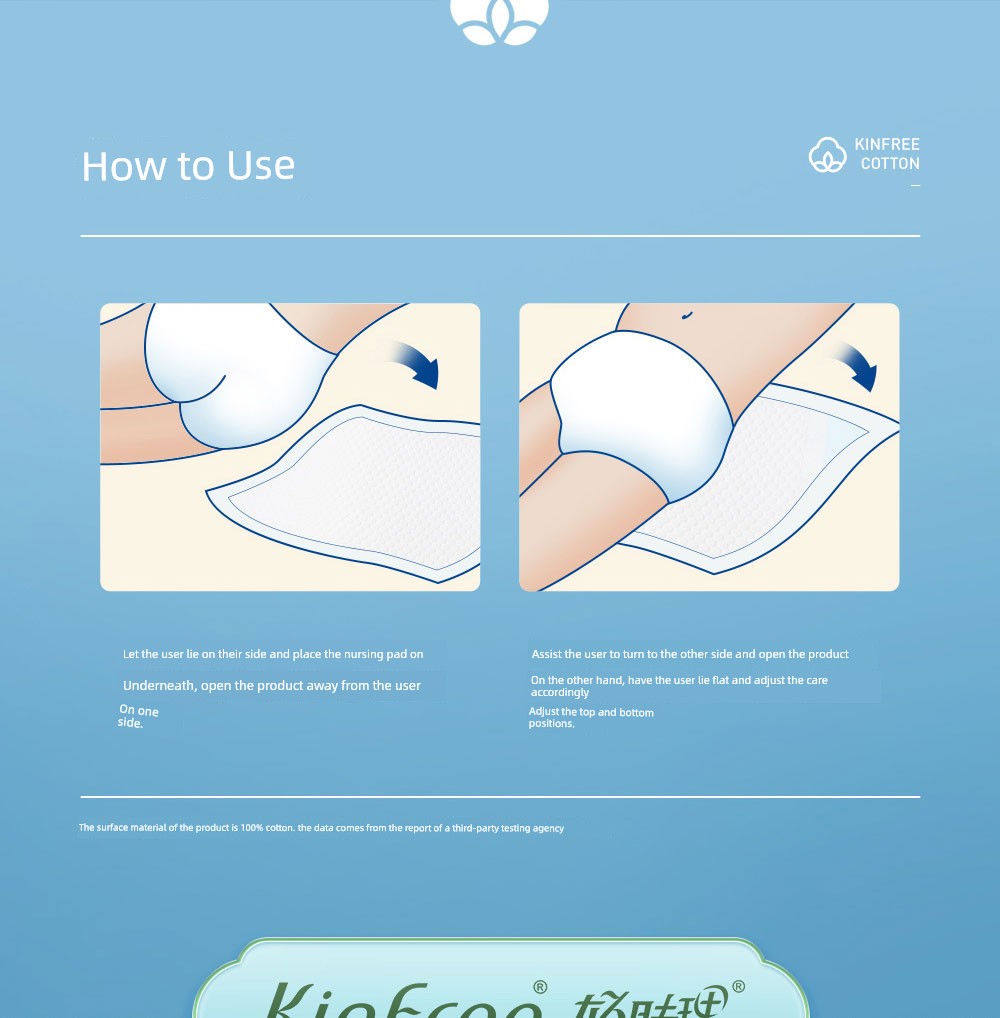 All-Cotton Era Skin-Friendly Maternity Pads for Postpartum Use, Disposable Urine Pads for Pregnant Women, Adult Care Menstrual Pads — 17