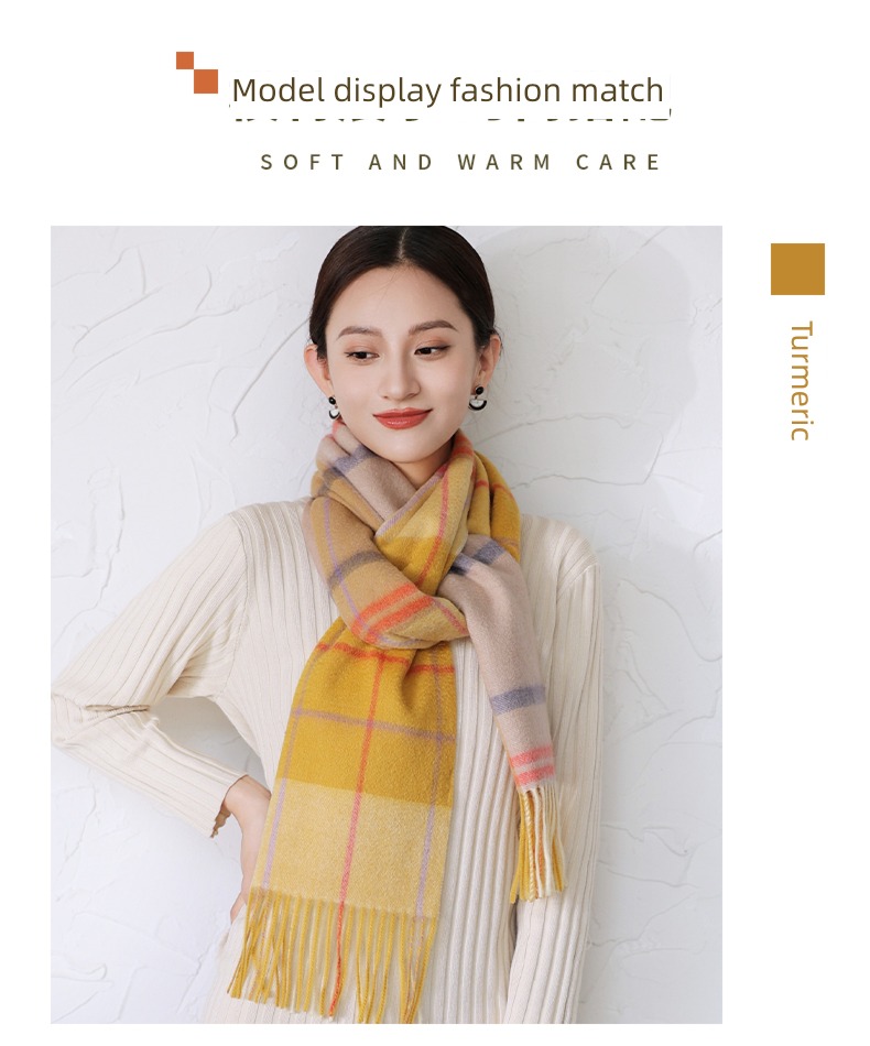 Shanghai Story female mom gift Versatile Autumn and winter scarf