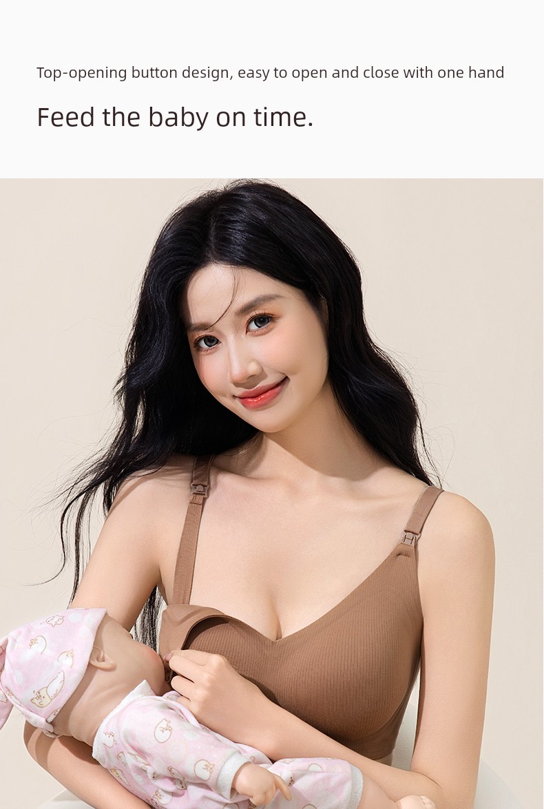 [Clearance] October Queen Nursing Bra for Pregnancy and Postpartum, Specialized for Breastfeeding, Anti-Sagging Maternity Bra — 8