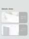 Deli multi-function pen holder office business four-layer partition pen holder storage box thickened transparent visual pen holder office desktop storage rack fashion stationery pen holder student desktop storage rack
