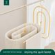 Spiral clothes drying rack bed sheet drying artifact foldable quilt cover quilt cover quilt special clothes hanger balcony cooling quilt