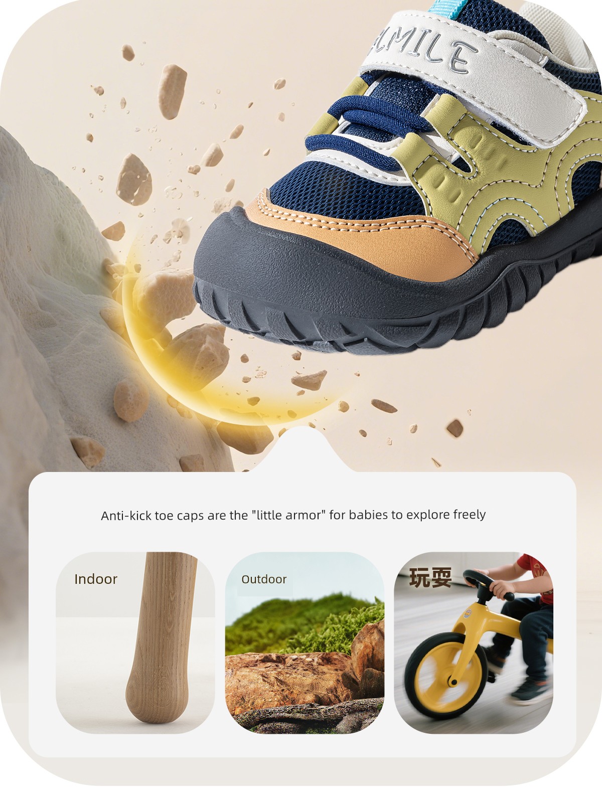 Baby Shoes 2026 Autumn New Soft-Soled Non-Slip Functional Shoes for Boys and Girls, Toddler Kindergarten Children's Sports Shoes — 17