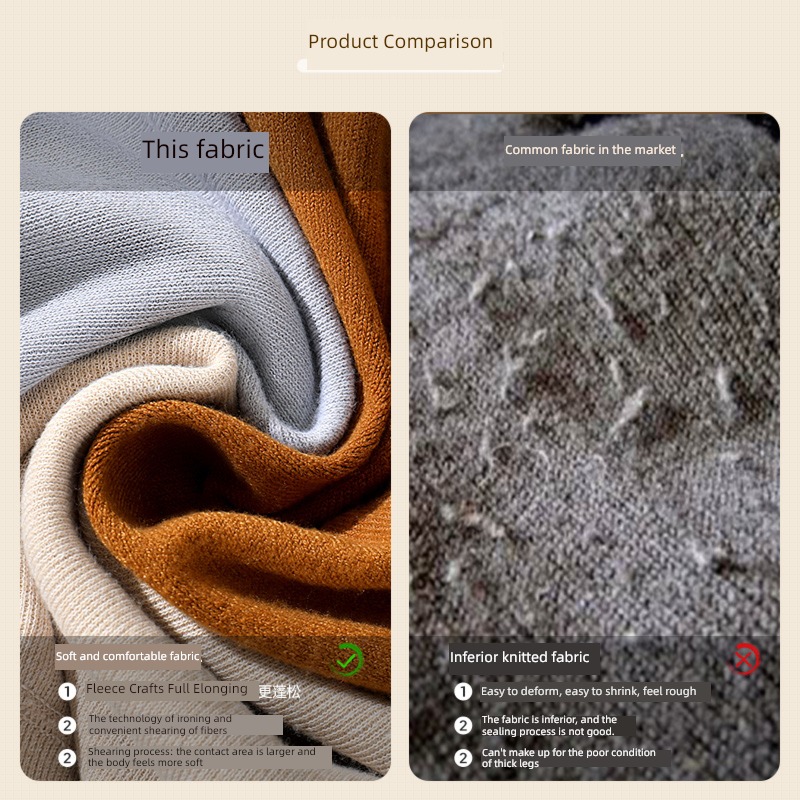 NGGGN trend Plush Condom Lay a foundation High collar sweater