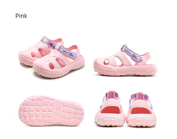 Balabala Kidsren's Shoes, Kidsren's Sandals, Lightweight Non-Slip Beach Shoes, Boys and Girls Shoes, Cut Out Summer Casual Shoes, Versatile — 14