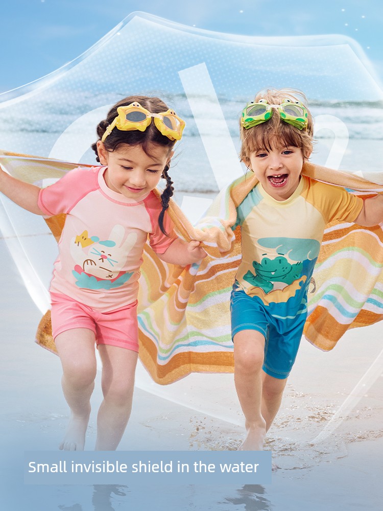 Balabala One-Piece Baby Beach Stretch Swimsuit — 3