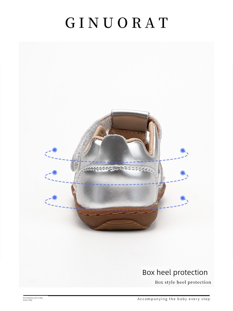 Ginuorat Qino Mouse 2026 Summer Simple Boys' Sandals Casual Fashion Shoes Girls' Non-Slip Walking Shoes — 3