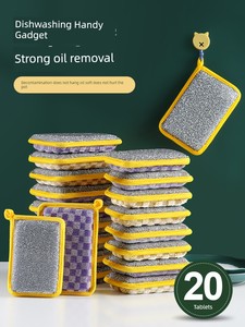 Sponge Wipe Fabulous Pot Cleaning Tool For Home Oil Removal Sponge