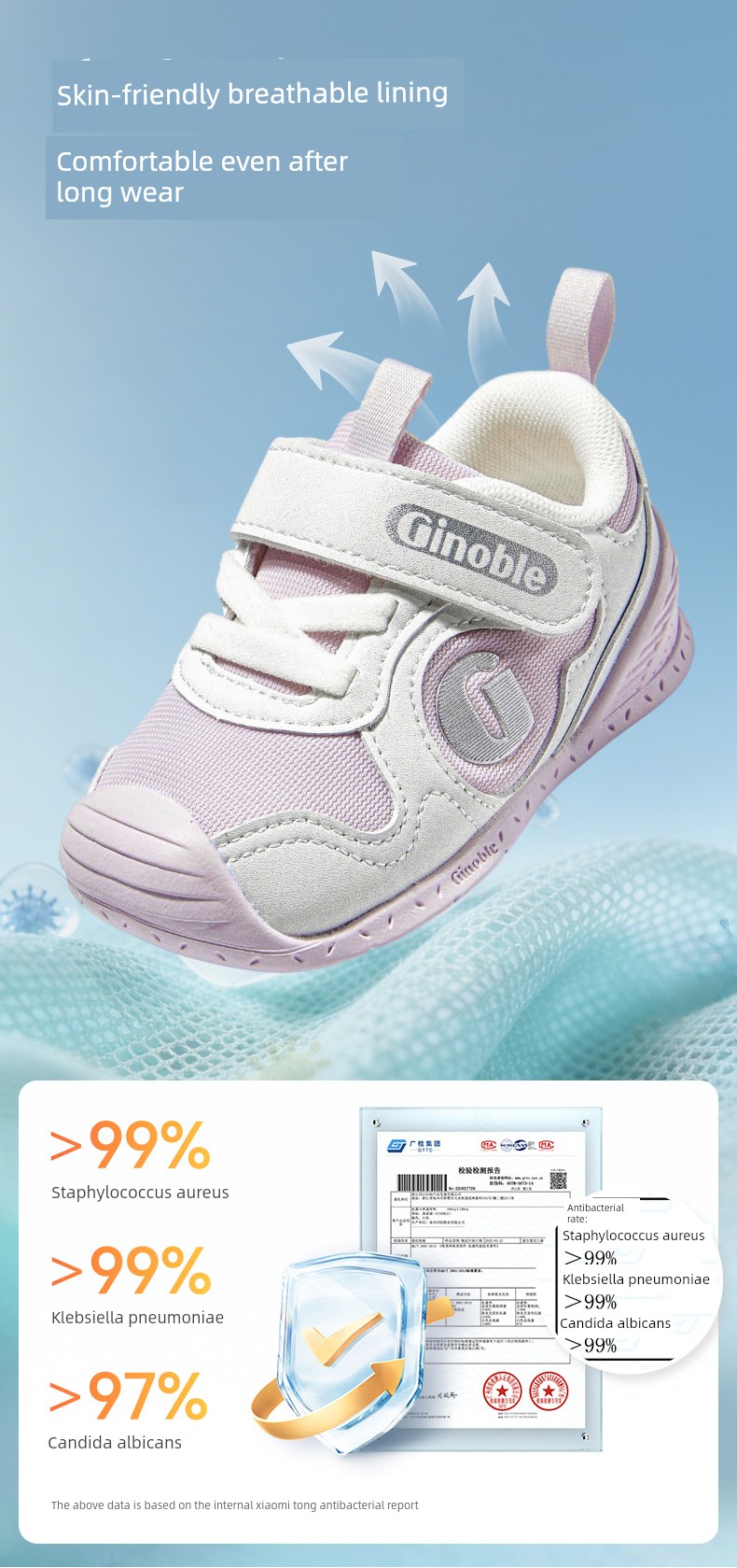 [Best-Selling Item in the Store] Jinoopu Functional Shoes Spring and Autumn Models Baby Infant Shoes Pre-Walking Shoes Key Shoes Gb2397 — 8