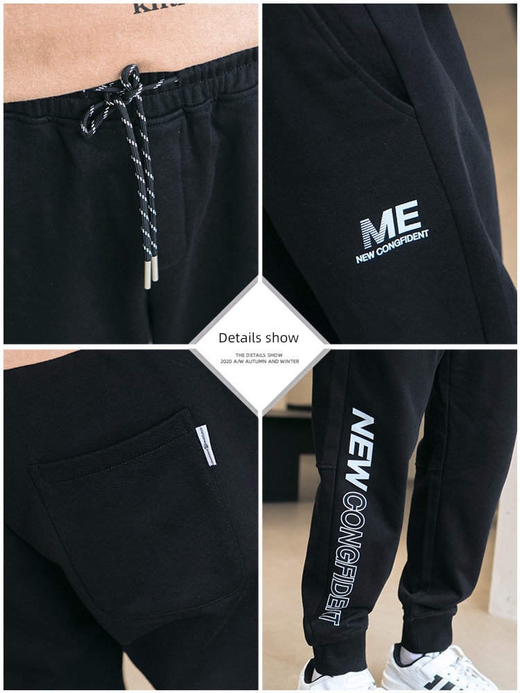 TEEK leisure time Side Minority Chaopai Autumn clothes sweatpants